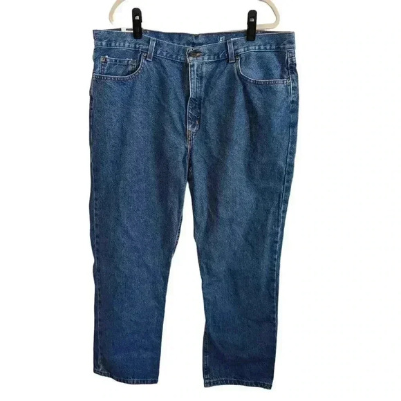 George Regular Fit Straight Leg Jeans Size 42X30 - Picture 1 of 4